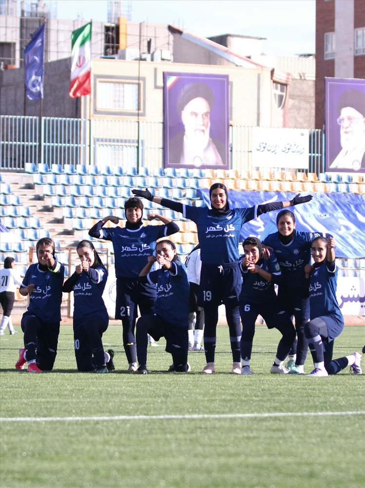 گزارش تصویری بازی فوتبال زنان گل گهر_ایساتیس فارس